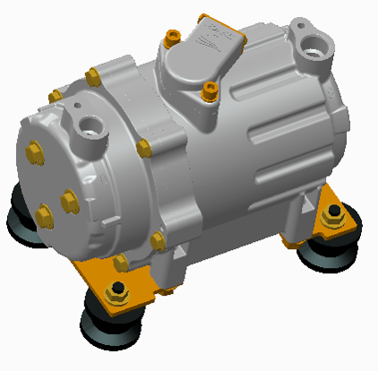 分体式电动压缩机 分体式电动压缩机